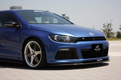 クロッコ:Volkswagen siroccoR専用 ハーフスポイラー フォルクスワーゲン シロッコ R フロント リップ スポイラー