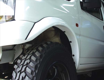ジムニー JB23 スリムバンパー用 オーバーフェンダー60mm FRP