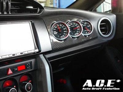 GT86/BRZ/FR-S 左ハンドル A.C.E+(エース) 3連メーターパネル