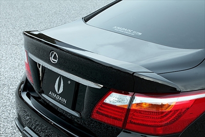 LEXUS LS600h UVF45/46 中期 純VIP GT トランクスポイラー FRP製