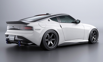よ*し様 日産　RZ34 my25 トランクスポイラー　赤 RZ34フェアレディZ】トランクスポイラーカーボン製/FRP製