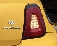 ABARTH 595/695 FIAT 500 Autostyle LEDテールレンズ【レッド