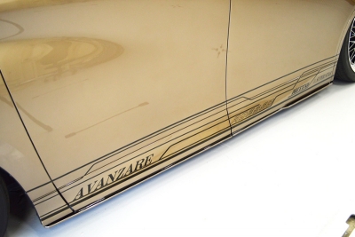 40 アルファード サイドスポイラー FRP 素地 | Autostyle