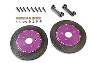 RX-7 FD3S リアブレーキ オフセットキット 2ピースローターキット 16