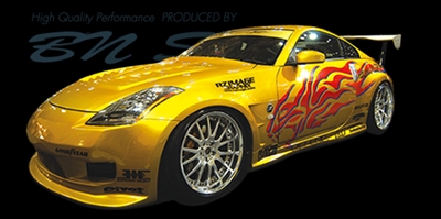 BN SPORTS フェアレディZ Z33 フロントフェンダー 15mm OVER