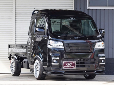 S500/510 ハイゼットトラック 後期 GLANZ フロントフラップ