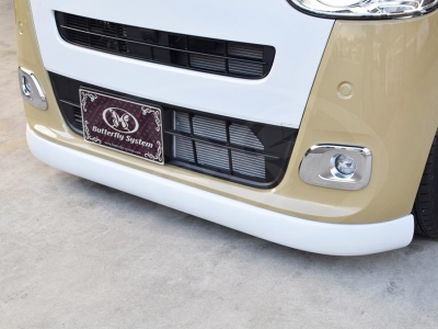 LA850 / LA860 ムーヴキャンバス GLANZ フロントハーフスポイラー FRP