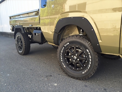 ハイゼットトラック S500系 オーバーフェンダー 9mm | Autostyle