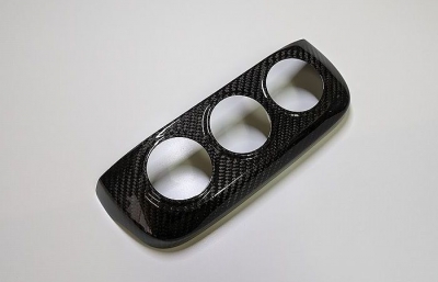 RZ34 フェアレディZ エアコンスイッチパネル（綾織カーボン