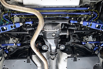 希少レアモノTECH レーシングTFF-8R スーパー・スタビライザ（リア）新品 三恵（SANKEI） RX-8 SE3P スタビライザーリンク リア 片側 SL-M045-M