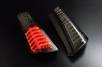 ワゴンR MH23S チューブフルLEDテールランプ カラー：スモーク