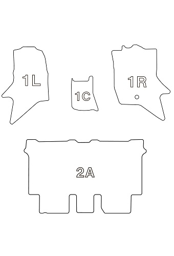 DA17V エブリィ JOIN /JOINターボ 3Dフロアマット Newラバータイプ