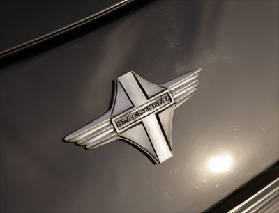 フェアレディZ Z33 エンブレムセット「BLACK×METAL」シルバー +