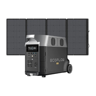 EcoFlowエコフロー EFDELTA1300-JP(社外品ソーラーパネル付) EcoFlow EFDELTA1300-JP EFDELTA ポータブル電源 イーエフデルタ