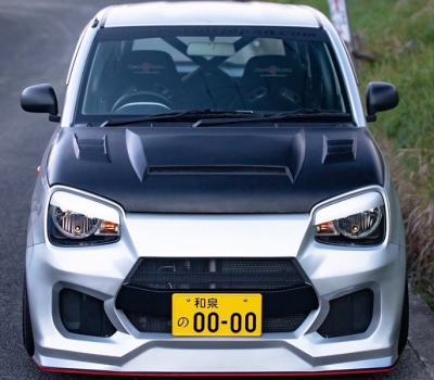 EP3用 AEROWORKZ FRP製ボンネット ボンネット ( フード )】AERO WORKS