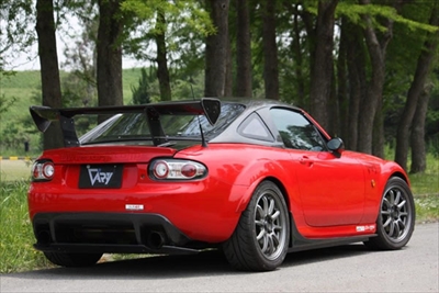 ロードスター NCEC 2008/12- GTウイング FRP+カーボン製(翼端板