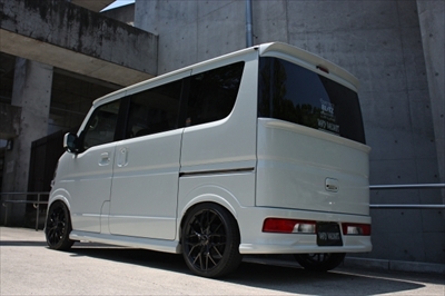 エブリイワゴン DA17W 標準ルーフ用リアルーフスポイラー | Autostyle