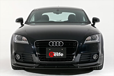 AUDI TT 8J クーペ 後期 (2010～) フロントリップスポイラー