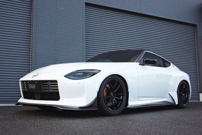 RZ34 フェアレディZ グライドリップスポイラー 綾織りカーボン製 素地