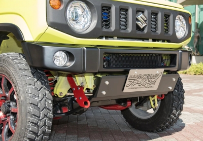 ジムニーシエラ　jb43 バンパー　ハイブリッジファースト ジムニーシエラバンパー交換！ #ハイブリッジファースト