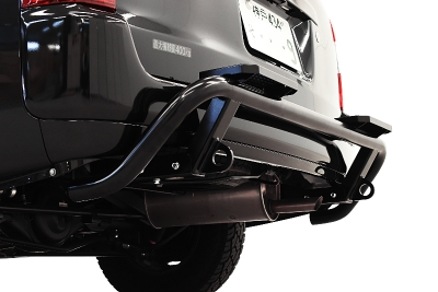 バンパーガード ヒッチメンバー用　ブラック 楽天市場】ハイラックス GUN125 前期 後期 フロントバンパー Z X