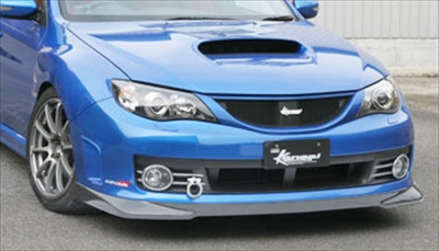 純正 黒(32J) GRB前期インプレッサ フロントバンパー　STIリップ付 純正 黒(32J) GRB前期インプレッサ フロントバンパー STIリップ