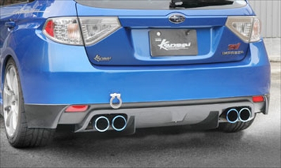 JUN Auto カーボン アンダーパネル ディフューザー 流用 GD sti
