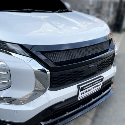 三菱 フロントグリル シルバー ブラック Black Edition ブラックグリル アウトランダー PHEV 2021～ 三菱