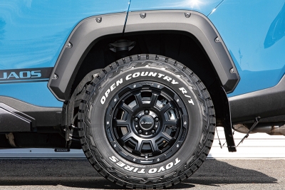 50系 RAV4 アドベンチャー JAOS フェンダーガーニッシュ type-X ABS製