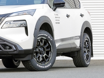 T33系 エクストレイル JAOS フェンダーガーニッシュ type-X マット