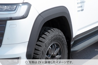 ランドクルーザー 300系 オーバーフェンダー type-S 塗装品 タフ