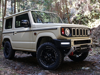 JB64W ジムニー D-LINER サイドメッキモール キーレススタート