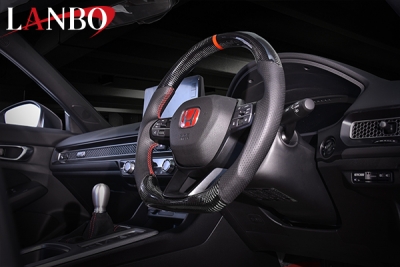シビック FL1/4 LANBO プレミアムスポーツ ステアリング ウェット