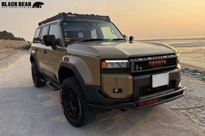 TRJ250W ランドクルーザー250 BLACK BEAR ルーフラック ロングタイプ