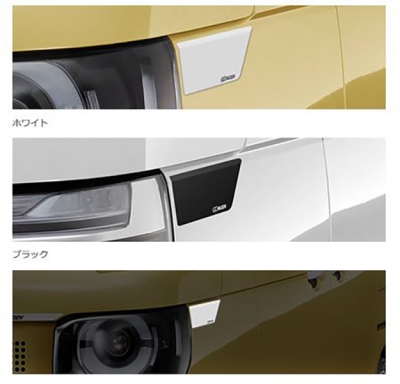 JF5 N-BOX カスタム フェンダーデカール ホワイト | Autostyle