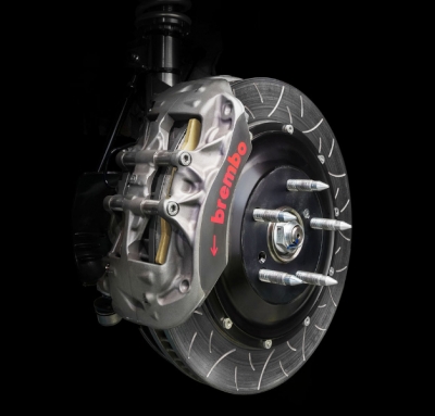 シビック FL5 タイプR brembo ブレーキキャリパー 取り付け金具付き
