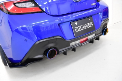 ZD8 BRZ 左右2本出しマフラー 115φチタンカラーテール High