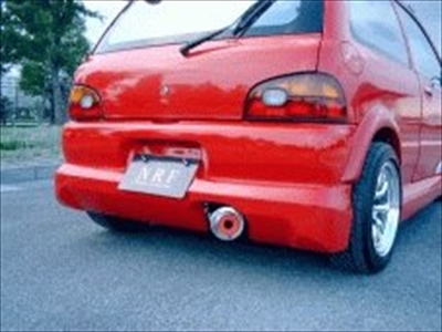 スバル ヴィヴィオ ワンオフエアロ ガレージLR製 リアアンダースポイラー STI  リアアンダースポイラー AERO GARAGE LR(エアロガレージエルアール)の