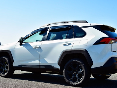 50系 RAV4 オックスバイザー ブラッキーテン フロント | Autostyle