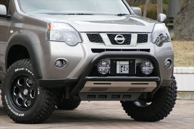 エクストレイルT31 KADDIS ランプステー フジヤマ2 IPFランプ付き エクストレイル T31 Kaddis ランプステー フジヤマ2 後期用(2010