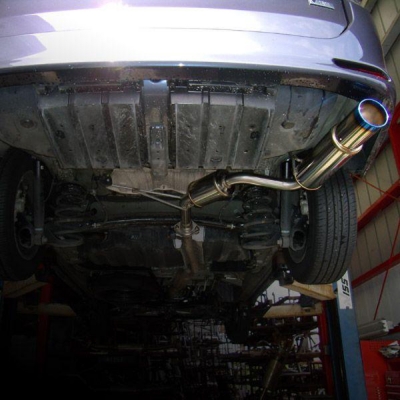 ヴォクシー ZRR70W ZS rosso modelloマフラー Ti-C ブルー | Autostyle