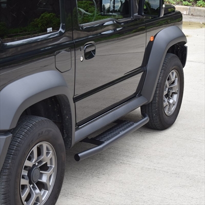JB74W ジムニーシエラ サイドステップバー(2022/07以降のAT車は取付