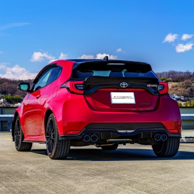 GXPA16 GRヤリス 前期用 TRDエアロ専用 COLBASSO GT-FOUR EVO チタン