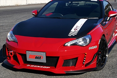 BRZ ZC6 DIRect フロントバンパー用 3D-カナード FRP製 | Autostyle