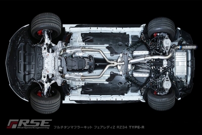 RZ34 フェアレディZ フルチタンマフラーキット TYPE-R | Autostyle