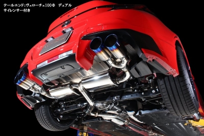 GR86ZN8！オリジナルストレートマフラー！デュアル左出しマフラー GR86ZN8！オリジナルストレートマフラー！デュアル左出し