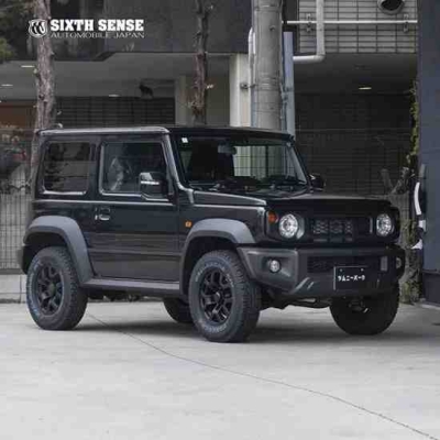JB64W ジムニー エクスプロージョン マークレスグリル チッピング調