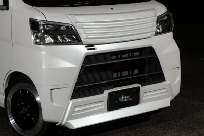 S321V ハイゼットカーゴ 後期 フロントハーフスポイラー LEDなし