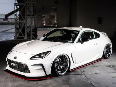 Gggg　GR86 エアロ SPEC フロント フラップ ショート 未塗装 GR86】SPEC!フロントフラップのショートとロングは何がどれだけ