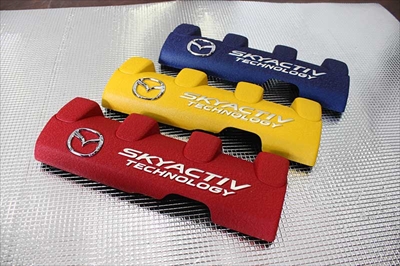 ロードスター ND エンジンカバー結晶加工 レッド | Autostyle